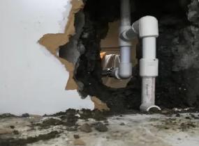企石厨房下水管道漏水检测